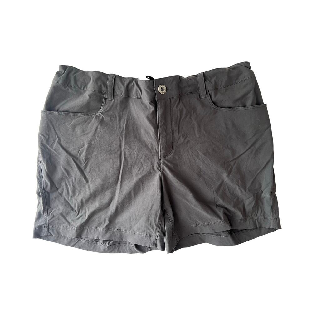 Patagonia Women's Gray Shorts 5" Inseam Hiking Outdoor Trekking Excellent Sz 10